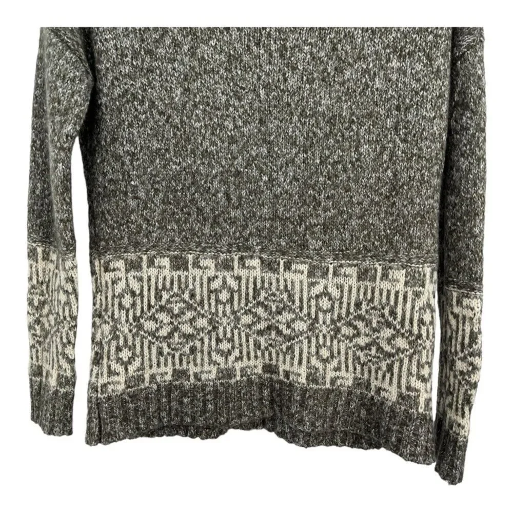 Urban Outfitters Ecote Heather Green Pullover Knit Sweater Front Pockets Women S - Picture 6 of 12